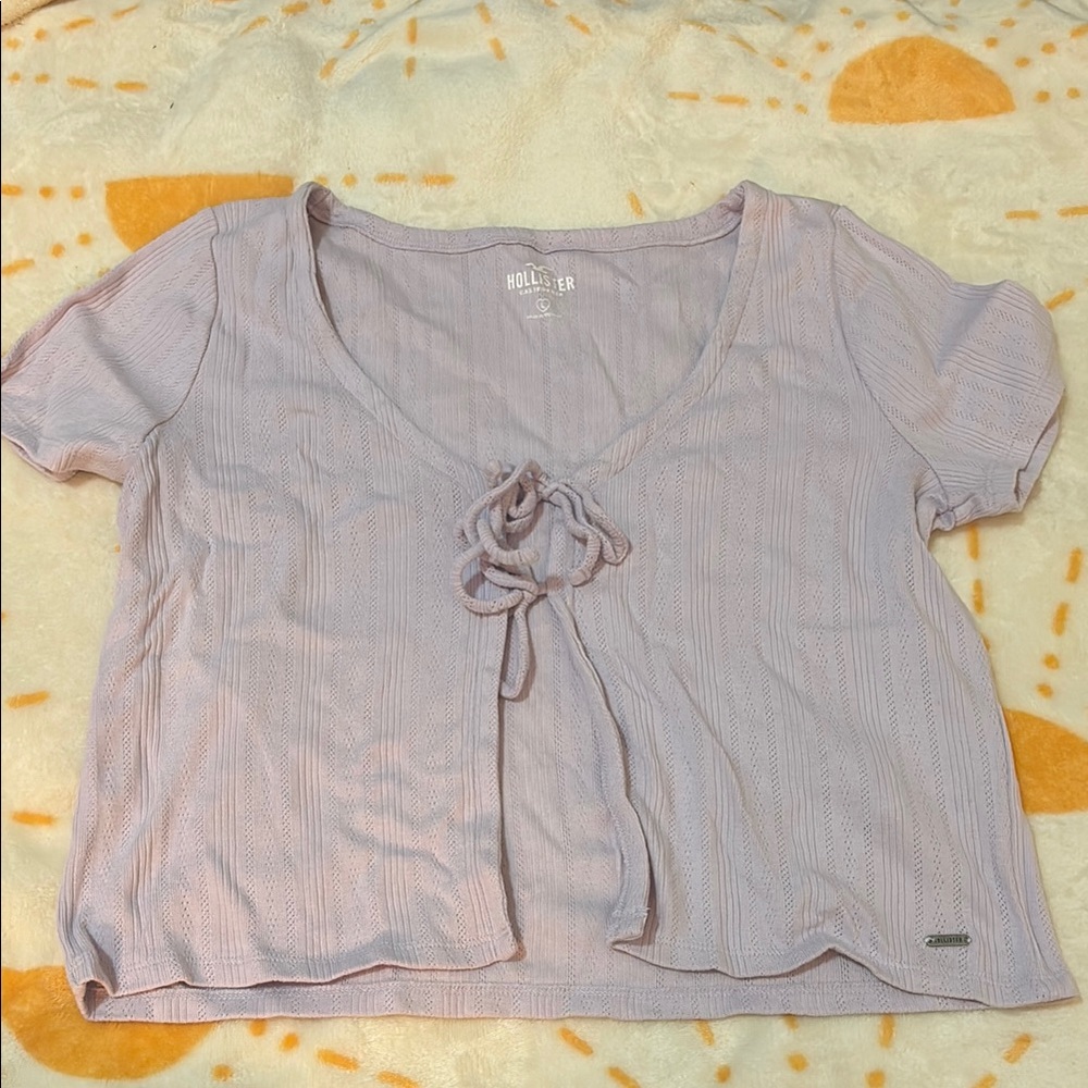 Hollister Women's Lavender Top